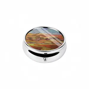 Mountain Range Portable Pill Box