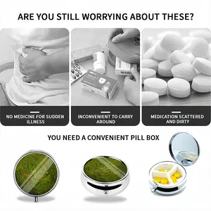 Cellular Universe B Portable Pill Box