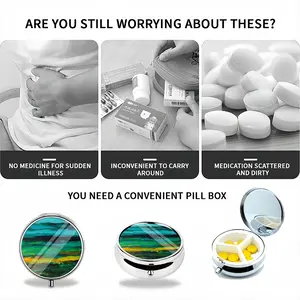 Toward The Infinity Portable Pill Box