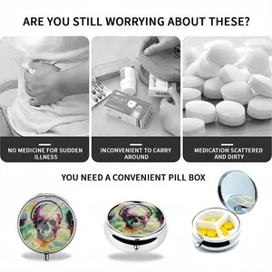 The Secret Of Happiness Portable Pill Box