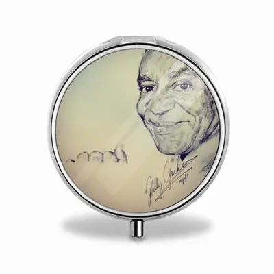 Bill Cosby Portrait Portable Pill Box