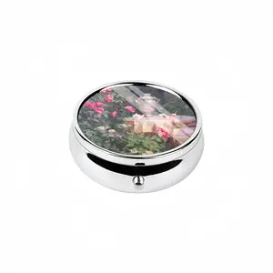 Summer In The Garden Portable Pill Box