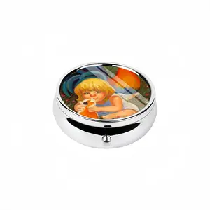 Innocent Kiss Of Angel Portable Pill Box