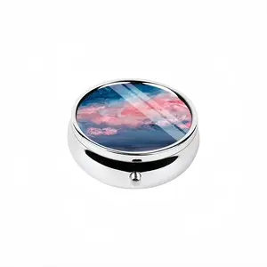 Cotton Candy Sky Portable Pill Box