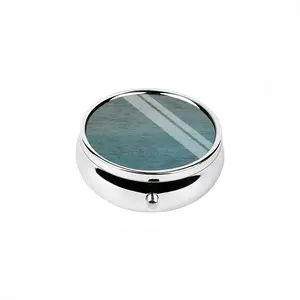 Hazy Shades Of Blue Portable Pill Box