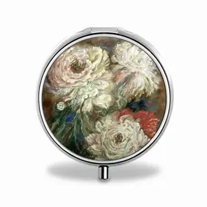 Flowers Portable Pill Box