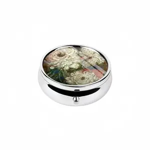 Flowers Portable Pill Box