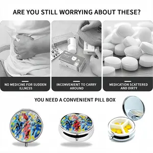 Beautiful Gestures Portable Pill Box