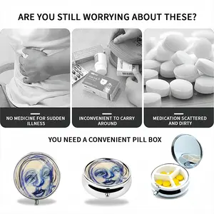 I Am Ready Now Are You? Portable Pill Box