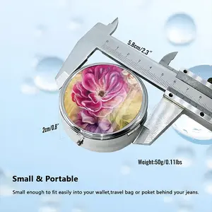 Smell Of Rose Portable Pill Box