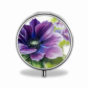 Violet Charm Portable Pill Box