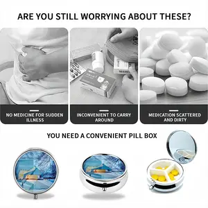 Cold Outside Portable Pill Box