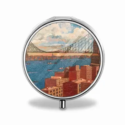 The Brooklyn Bridge Portable Pill Box