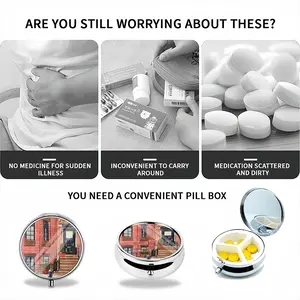 Brooklyn Apartment New York City Portable Pill Box