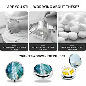 Cascading Portable Pill Box