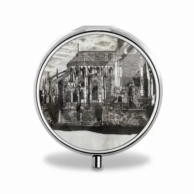 Notre Dame De Paris Portable Pill Box