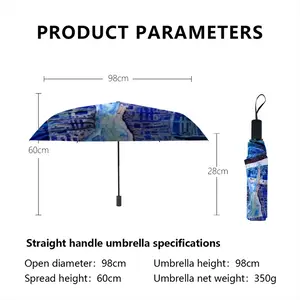 True Blue Manual Umbrella