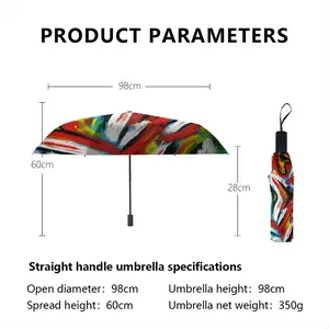 Cheerful Mystery Manual Umbrella