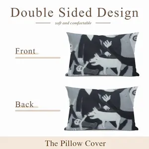 Picnic In The Park Polyester Pillow (Rectangle, Multi-Size)