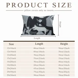 Picnic In The Park Polyester Pillow (Rectangle, Multi-Size)