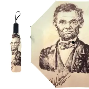 President Abraham Lincoln Manual Umbrella