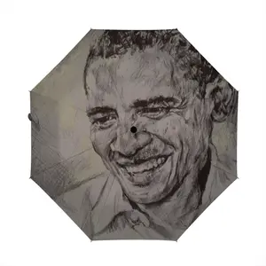 President Barack Obama Manual Umbrella