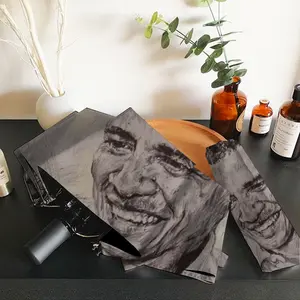 President Barack Obama Manual Umbrella