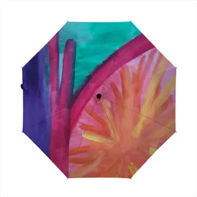 Colorful Straws Manual Umbrella