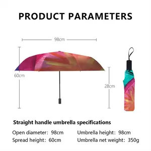 Colorful Straws Manual Umbrella