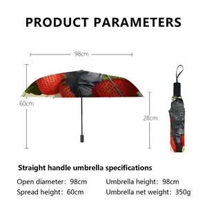 Major Strawberry Manual Umbrella