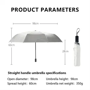 Bloomers White Manual Umbrella