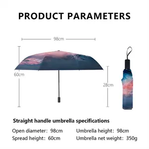 Cotton Candy Sky Manual Umbrella