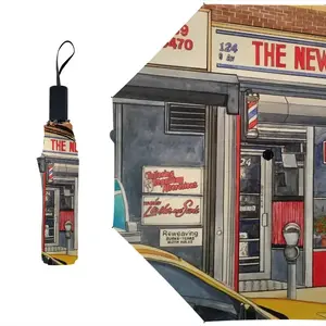 The New Barber Shop New York City Manual Umbrella