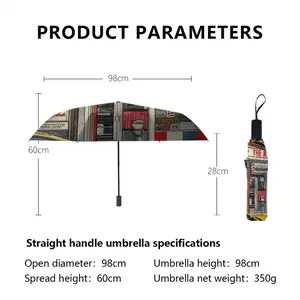 The New Barber Shop New York City Manual Umbrella