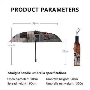 #2Nd Ave Deli New York City Manual Umbrella