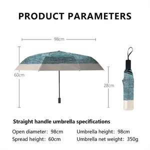 Arctic Blue Manual Umbrella