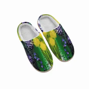 Men Blossoms Winter Cotton Slippers