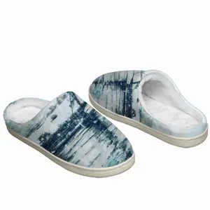 Men Morning Fish Winter Cotton Slippers