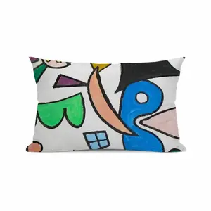 Carnival Polyester Pillow (Rectangle, Multi-Size)