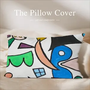 Carnival Polyester Pillow (Rectangle, Multi-Size)