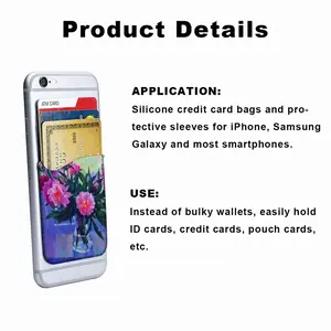 Peonies Mobile Phone Card Package