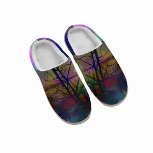 Men Hypnotic Universe Winter Cotton Slippers