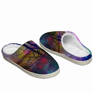 Men Hypnotic Universe Winter Cotton Slippers