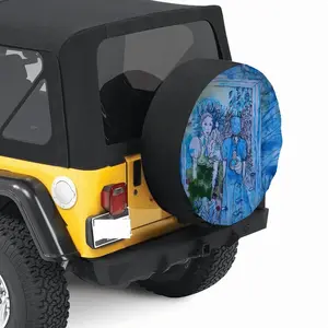 Way To Another World Car Tire Cover