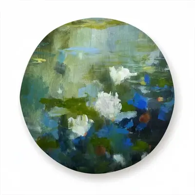 Water Lilies 1 Car Tire Cover