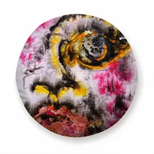 Ephemeral Face I Car Tire Cover