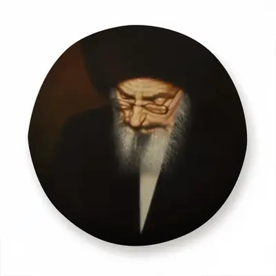 Portrait Of Rabbi Yehuda Ashlag Car Tire Cover