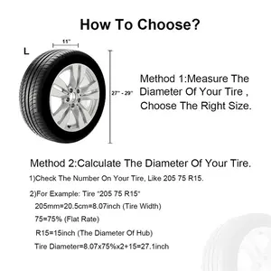 Approach No More Car Tire Cover