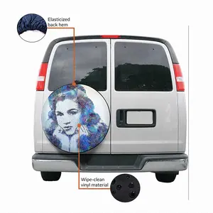 Unforgettable Marylin Car Tire Cover