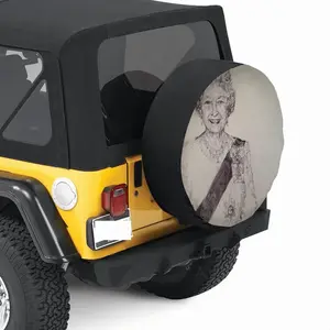 Queen Elizabeth Ii Car Tire Cover